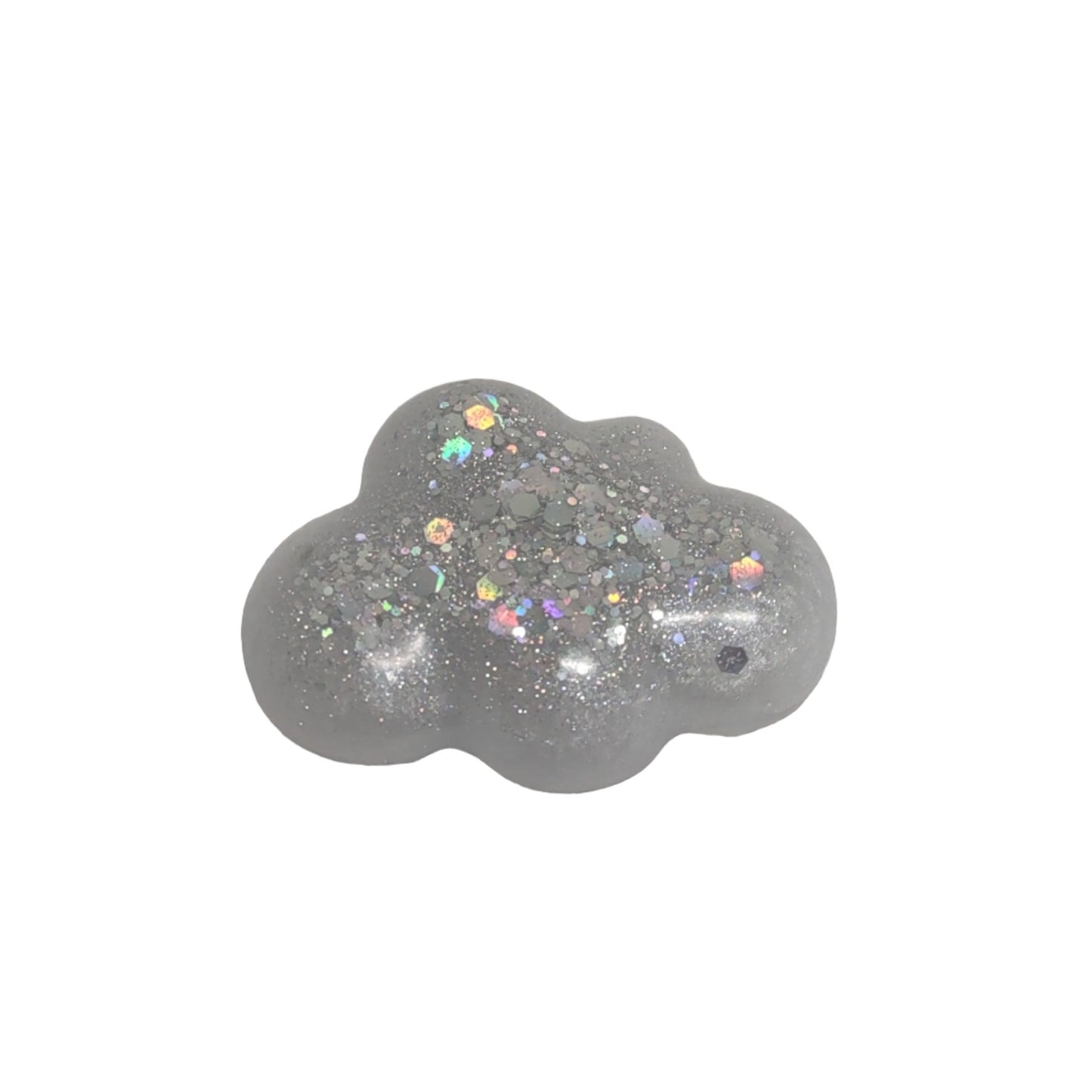 Cloud Resin Magnet Medium Holographic Cloud