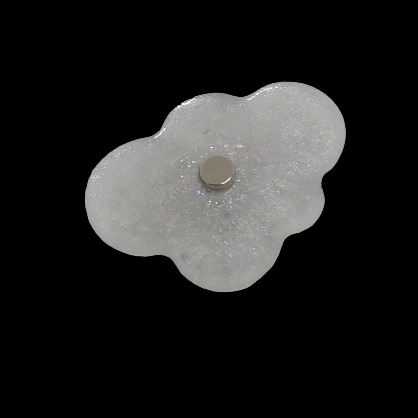 Cloud Resin Magnet Small Holographic Cloud