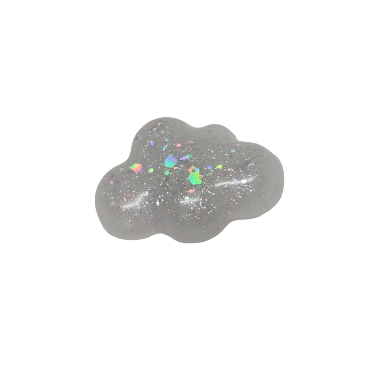 Cloud Resin Magnet Small Holographic Cloud