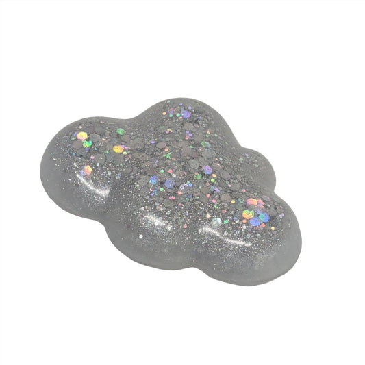 Cloud Resin Magnet Large Holographic Glitter Cloud