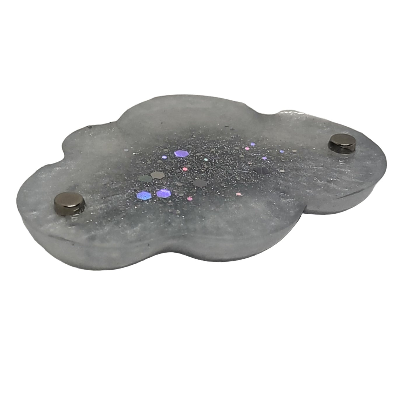 Cloud Resin Magnet Large Holographic Glitter Cloud