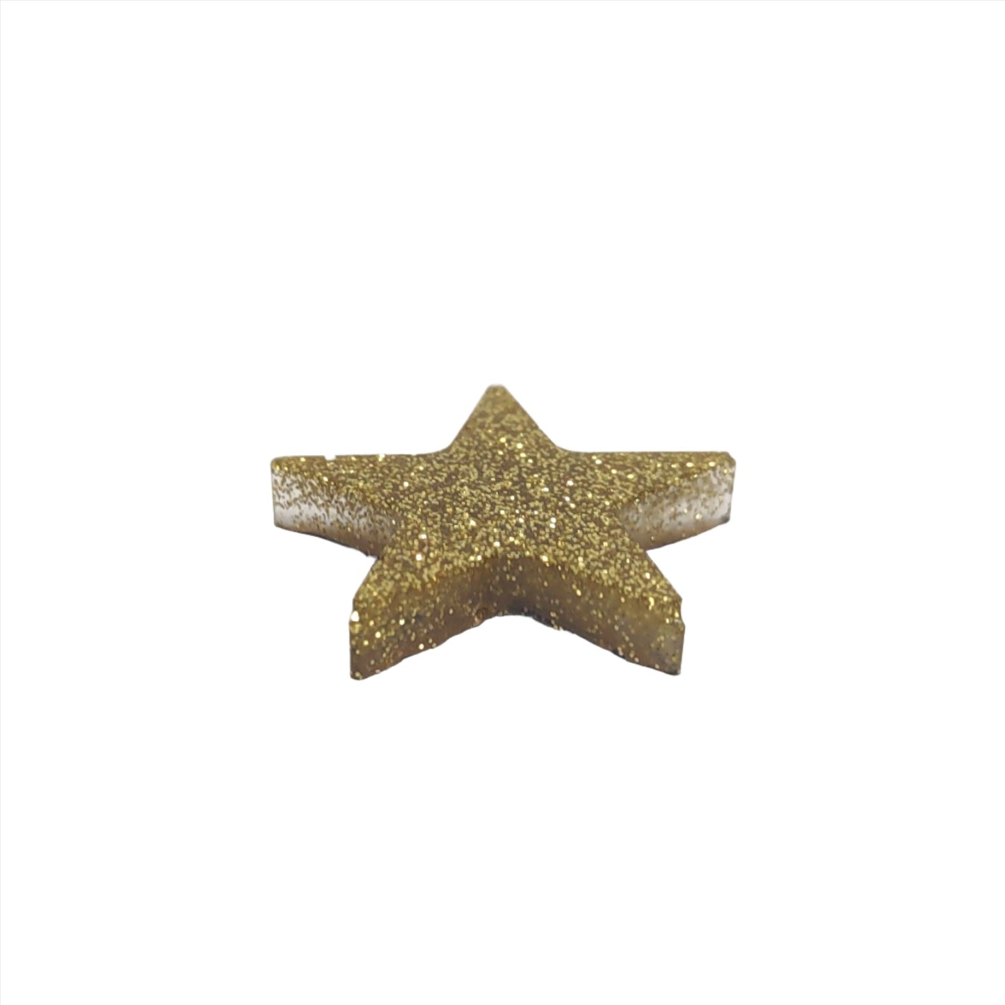 Star Magnet Gold Glitter Resin Magnet