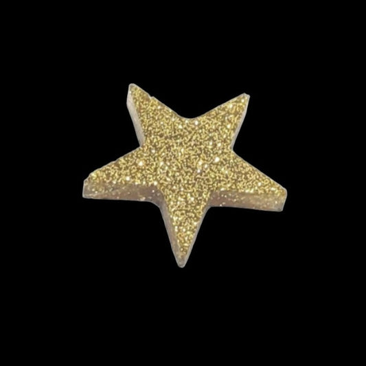 Star Magnet Gold Glitter Resin Magnet
