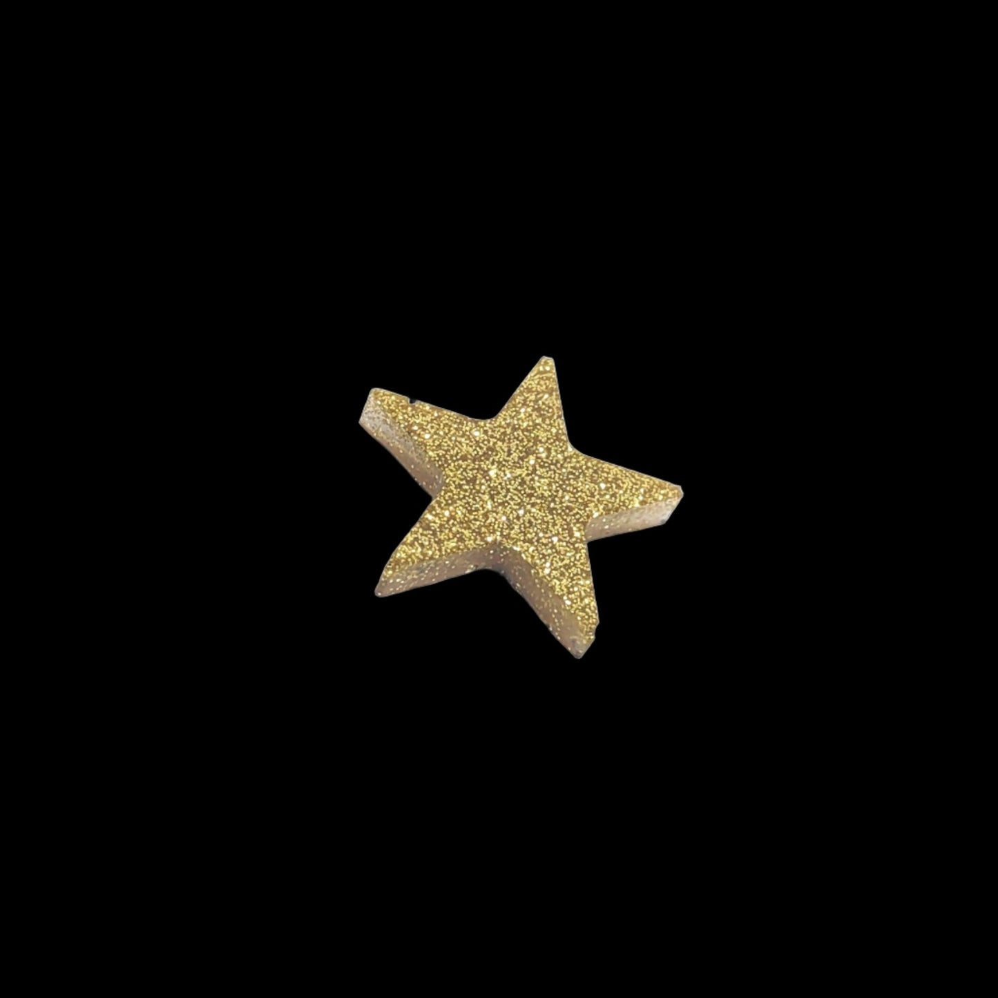 Star Magnet Gold Glitter Resin Magnet