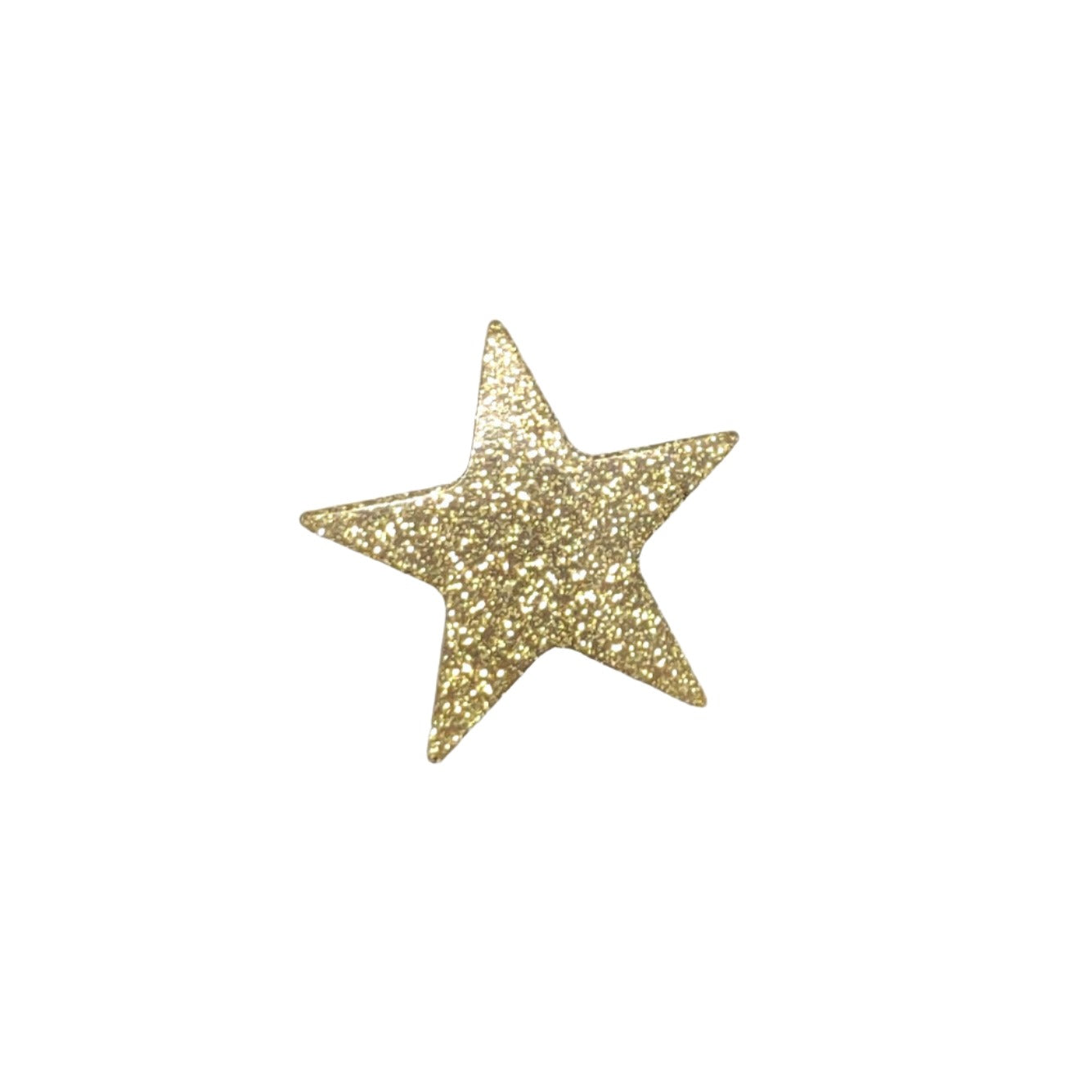 Star Magnet Gold Glitter Resin Magnet