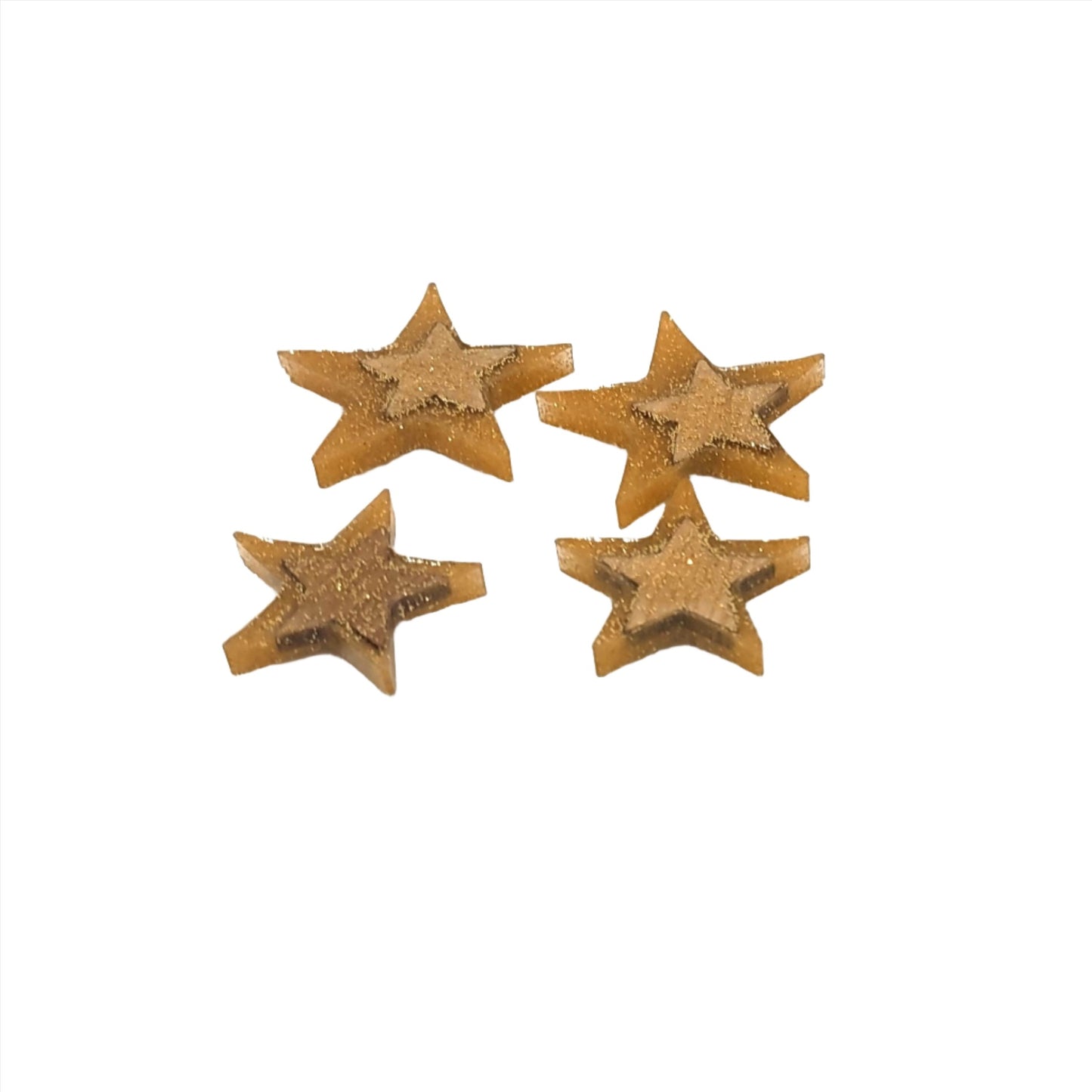 Star Magnet Set Resin Magnets Wood Stars