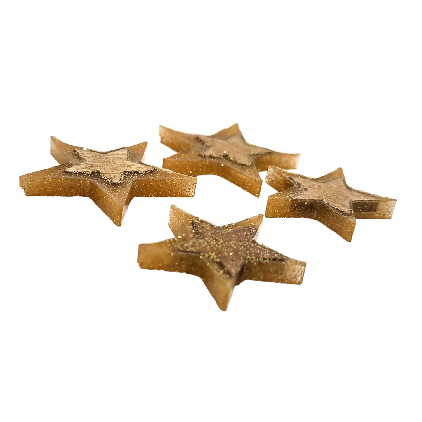 Star Magnet Set Resin Magnets Wood Stars