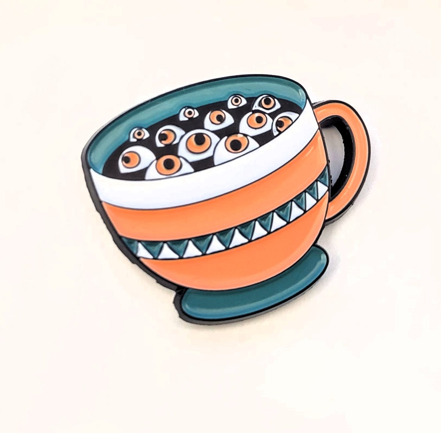 Eyeball Tea Pin