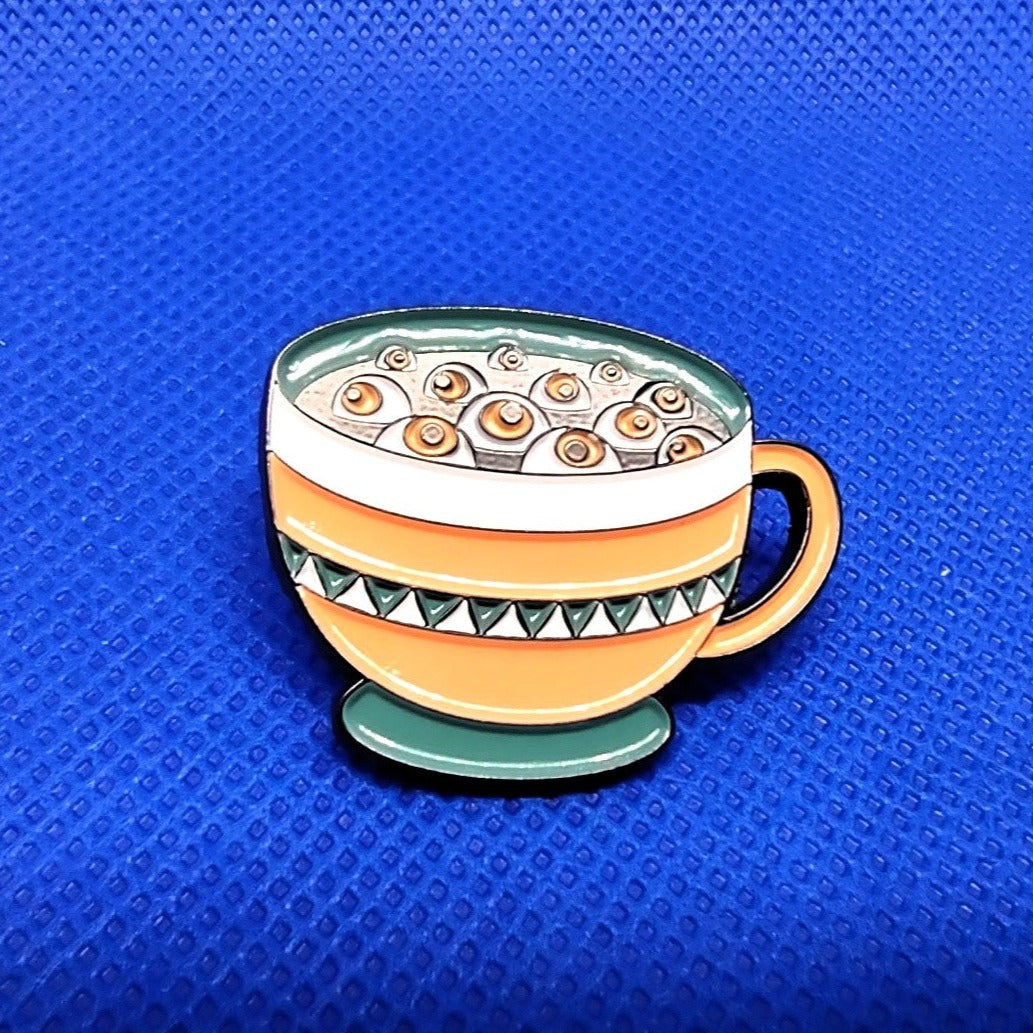 Eyeball Tea Pin