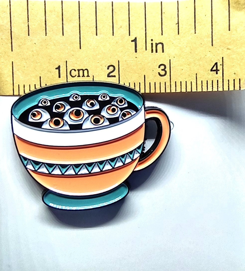 Eyeball Tea Pin