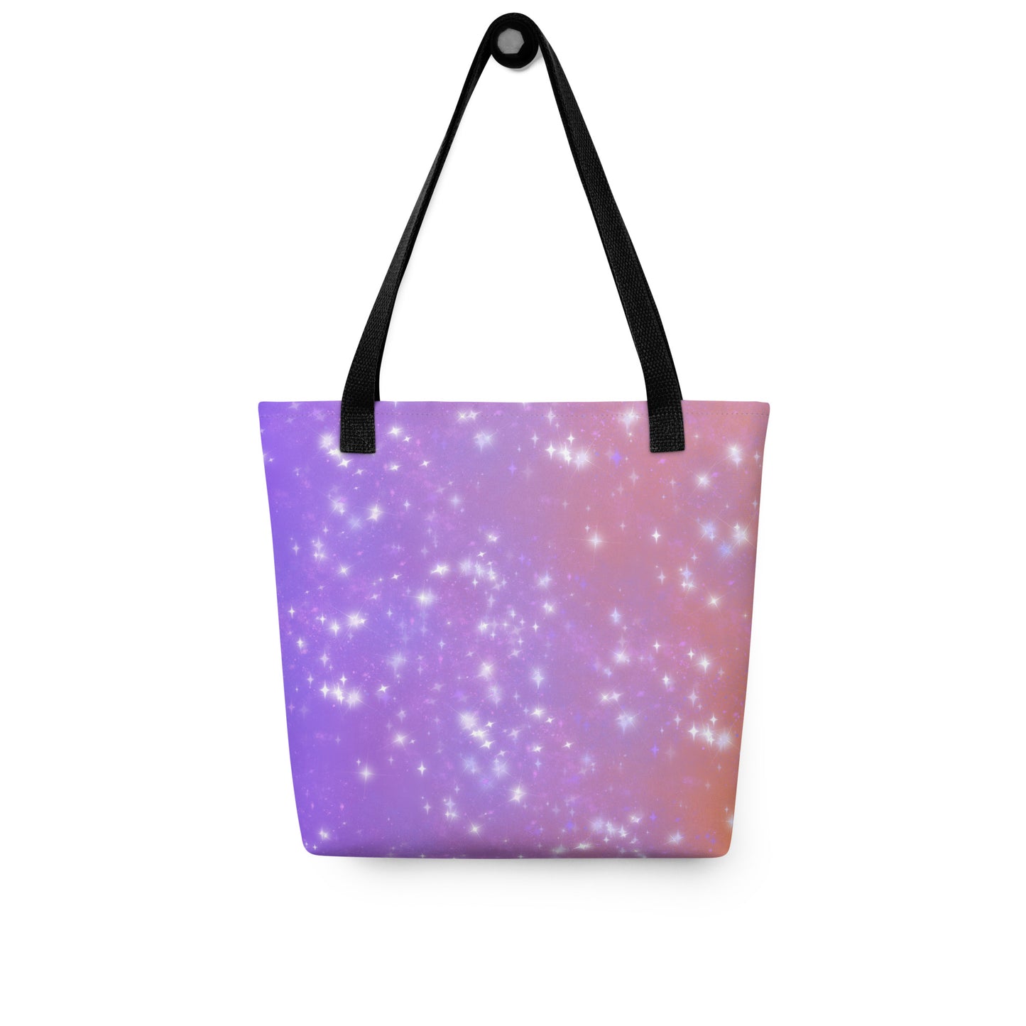 Quest Purple Galaxy Purple Orange Tote Bag