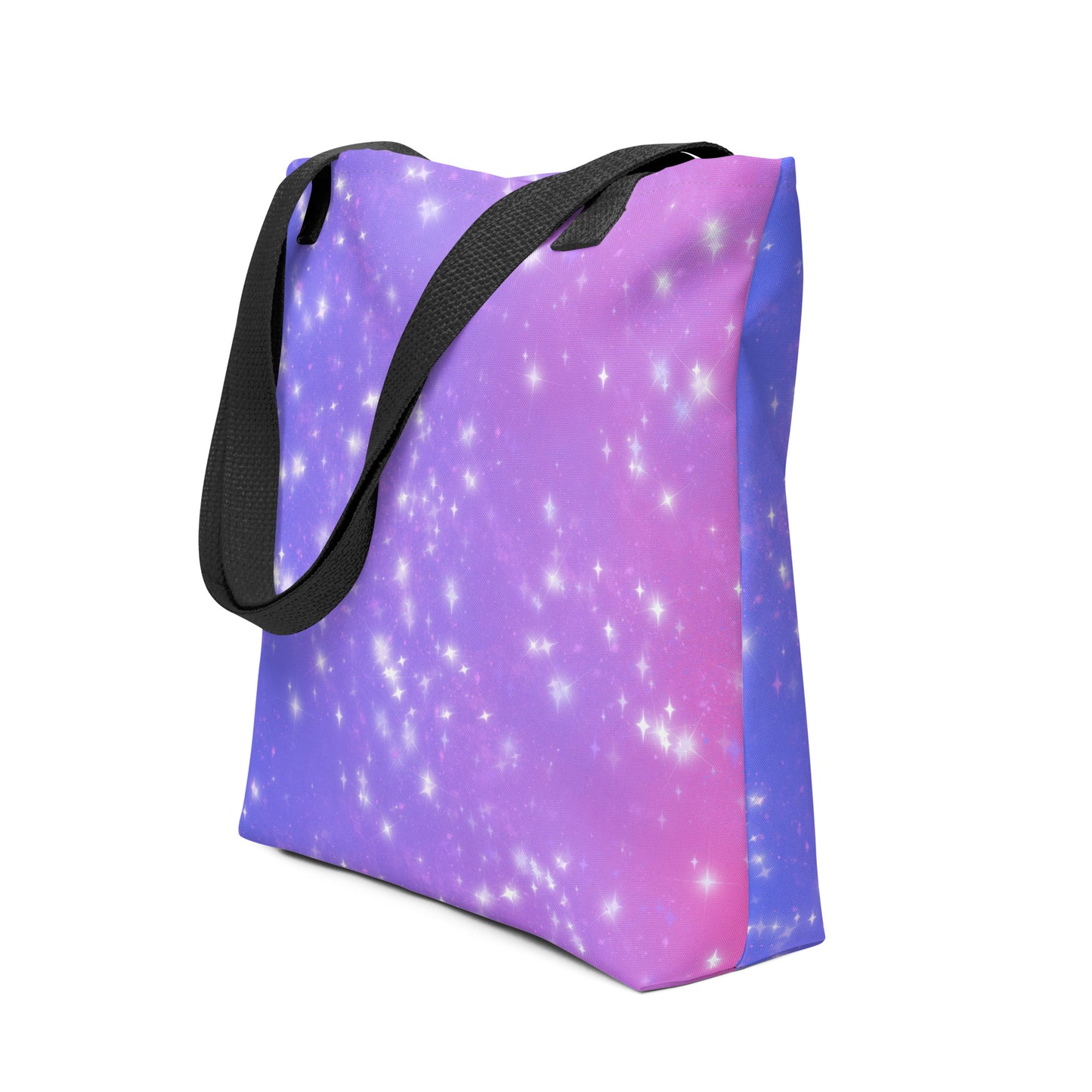 Quest Purple Galaxy Purple Pink Tote Bag