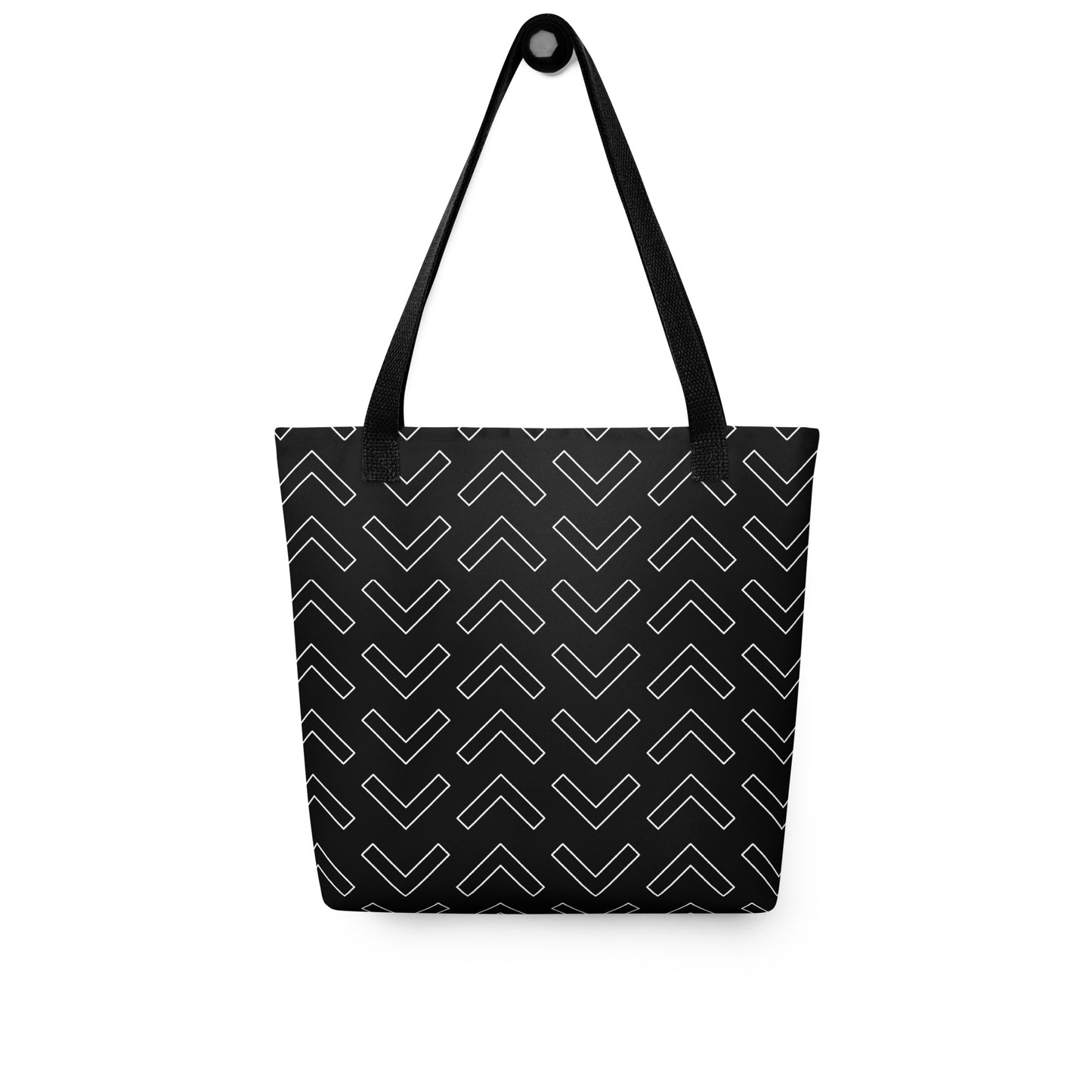 Arrow Black Tote Bag