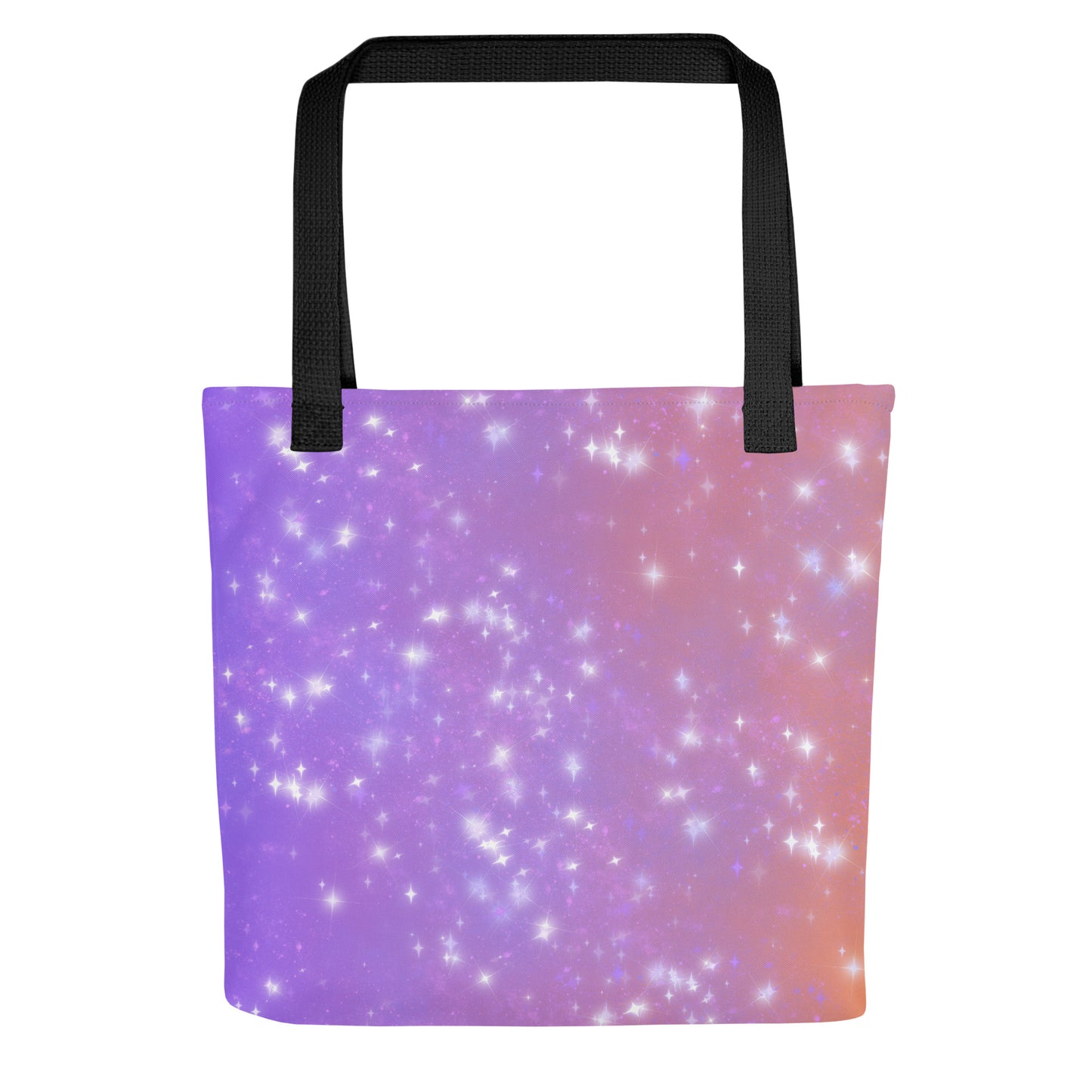 Quest Purple Galaxy Purple Orange Tote Bag