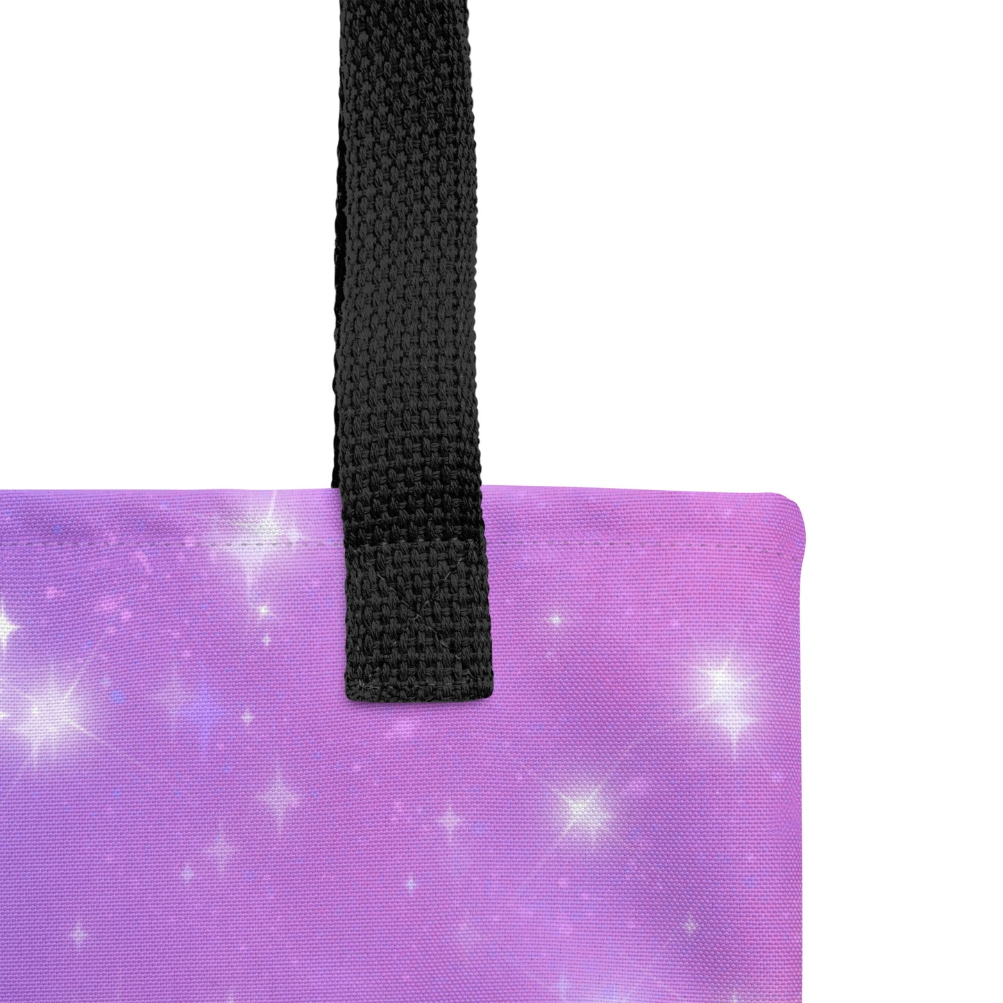 Quest Purple Galaxy Purple Pink Tote Bag