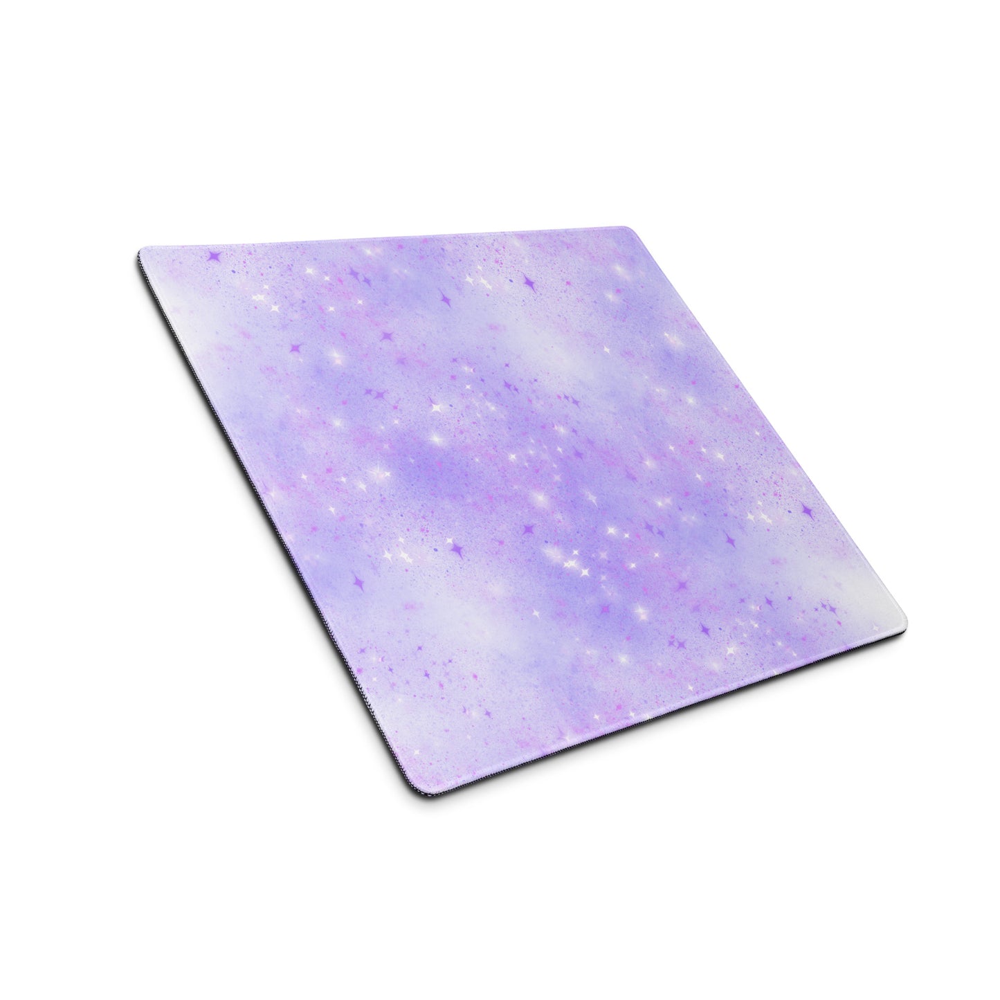 Quest Purple Galaxy Desk Mat Gaming Mouse Pad 18″ × 16″