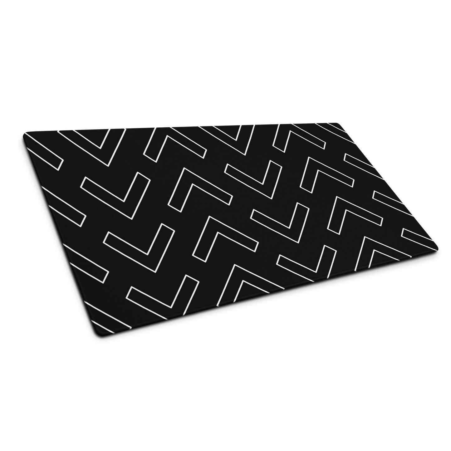 Arrow Abstract Black Desk Mat Large Laptop Mouse Pad 36″ × 18″