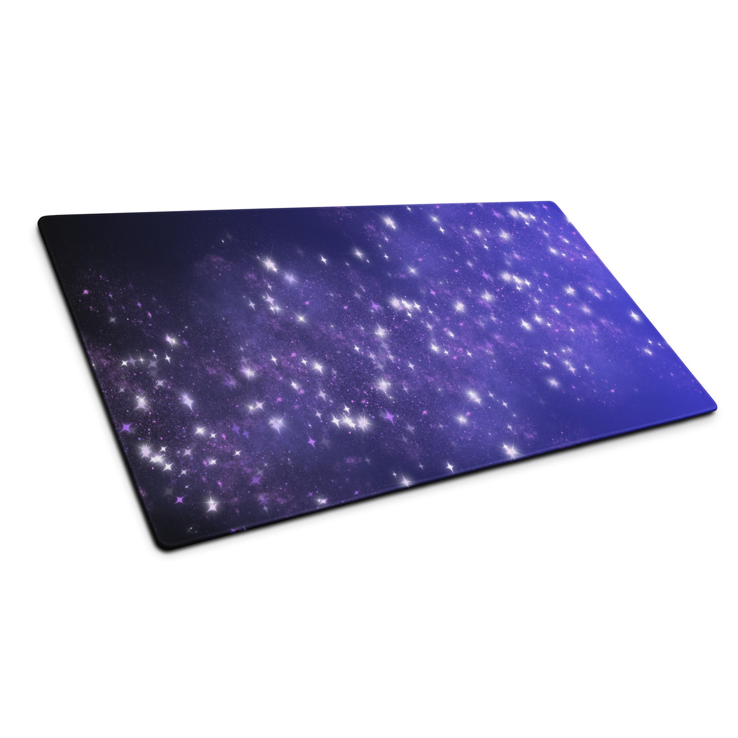 Quest Purple Galaxy Blue Black Desk Mat Large Laptop Gaming Mouse Pad 36″ × 18″