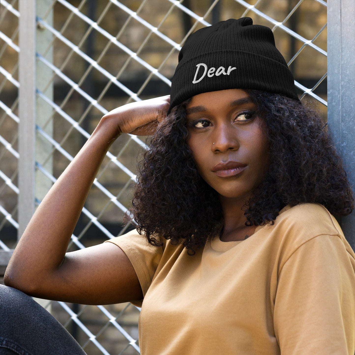 Dear Organic Ribbed Beanie 7 Colors Available