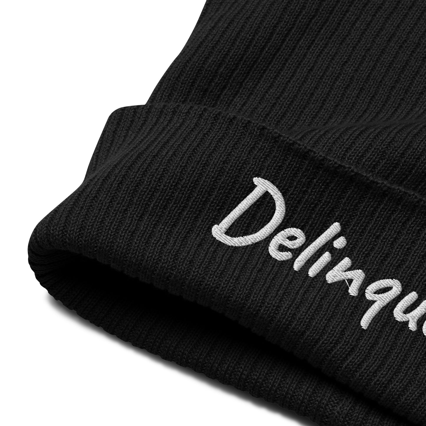 Delinquent Organic Ribbed Beanie 7 Colors Available