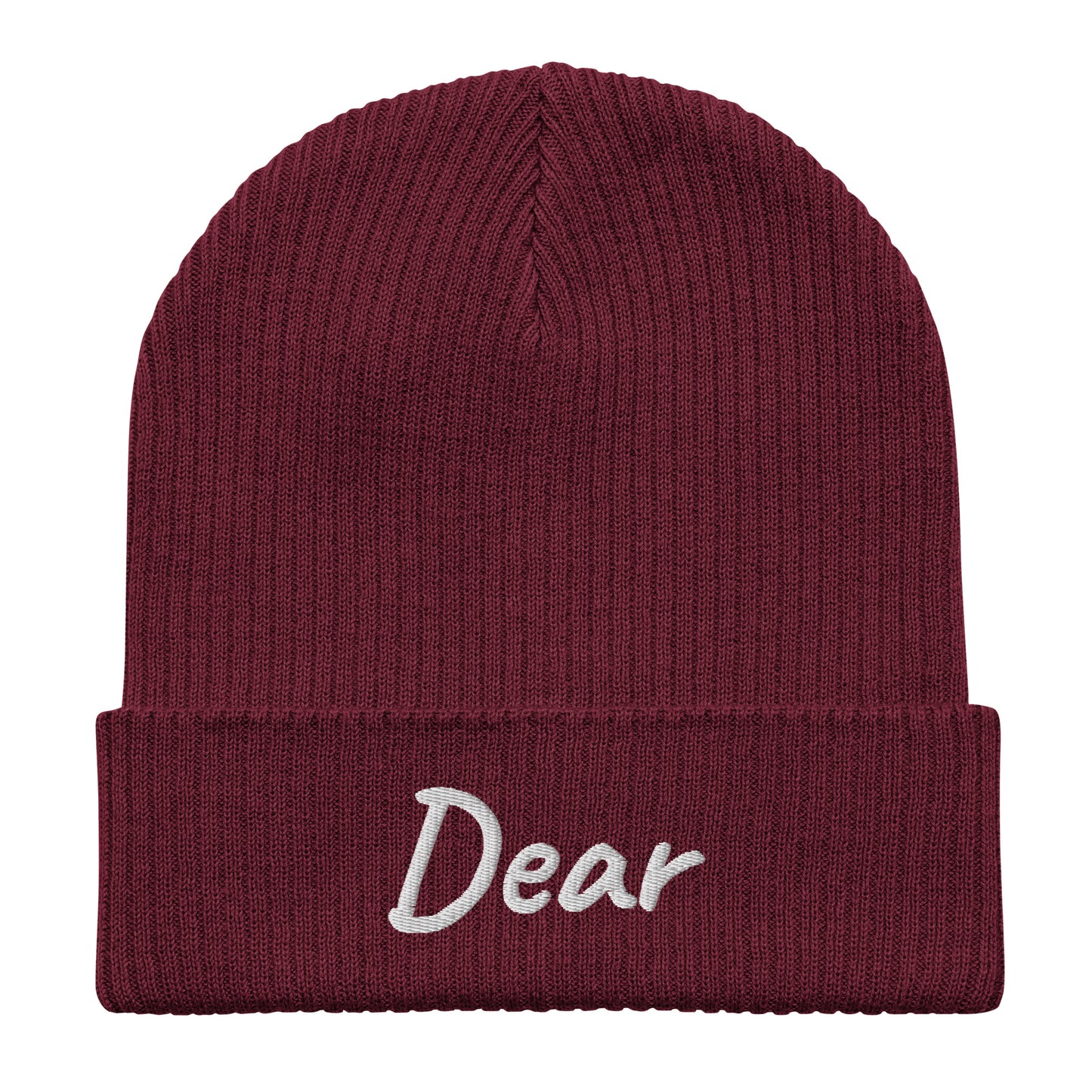 Dear Organic Ribbed Beanie 7 Colors Available