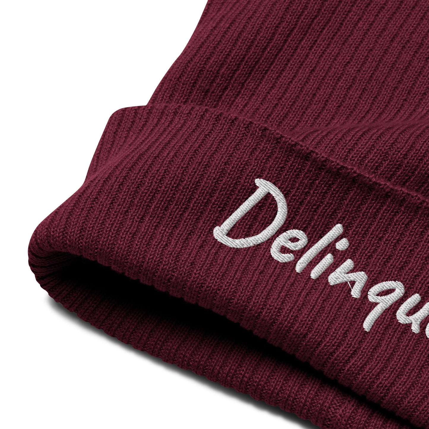 Delinquent Organic Ribbed Beanie 7 Colors Available