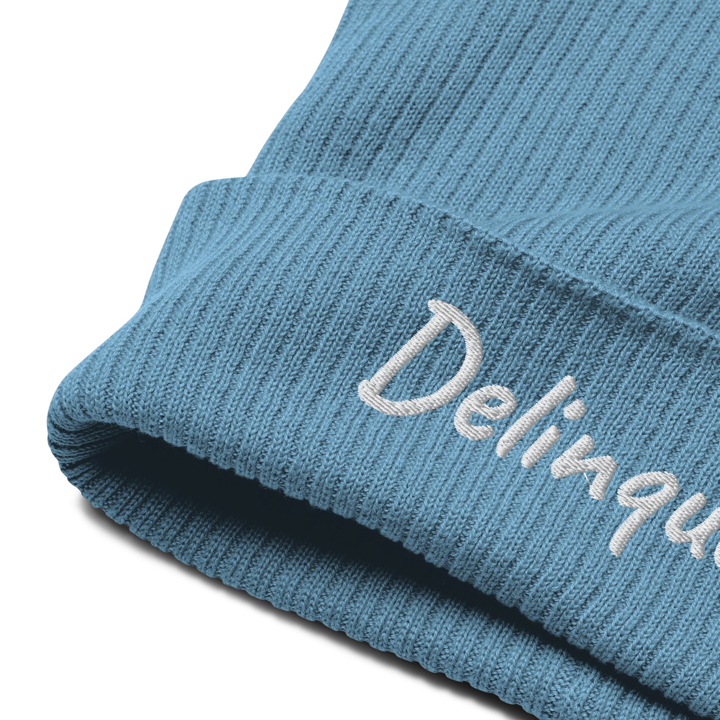 Delinquent Organic Ribbed Beanie 7 Colors Available