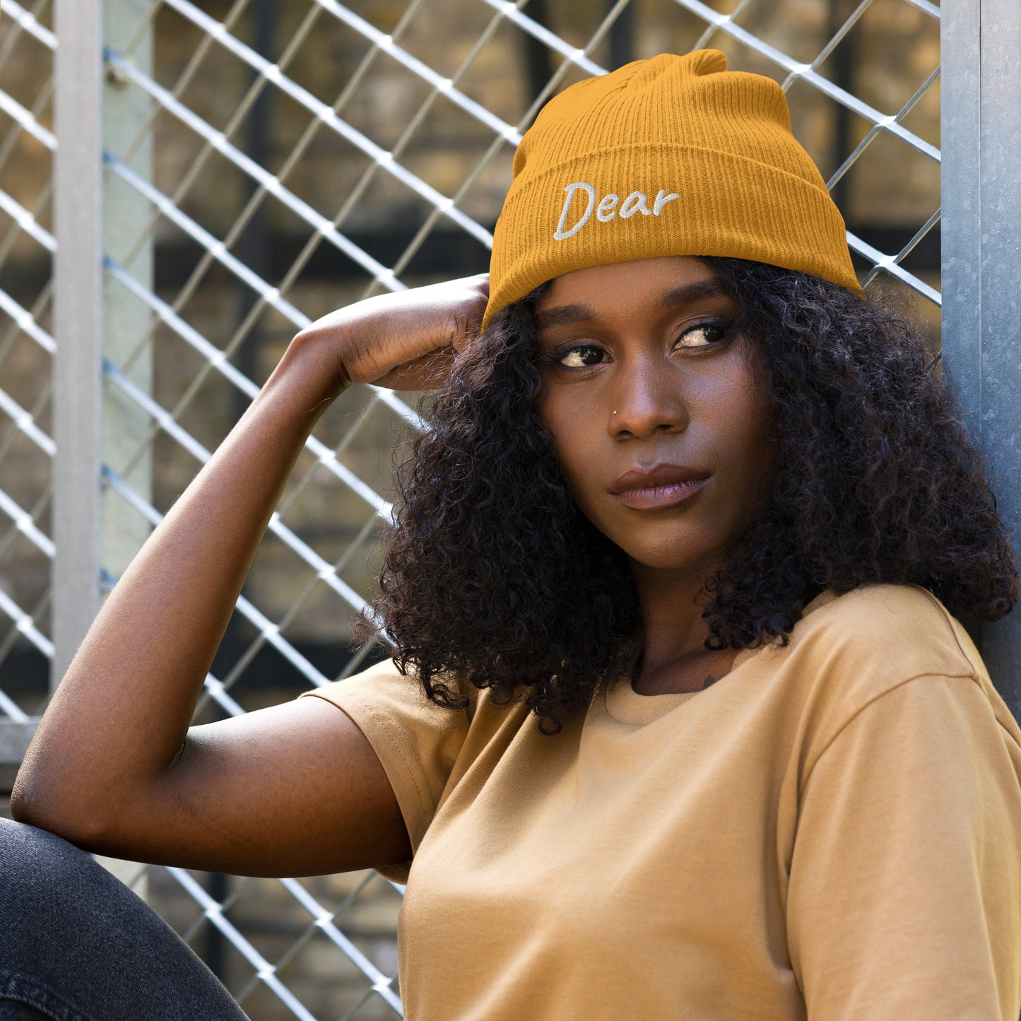 Dear Organic Ribbed Beanie 7 Colors Available