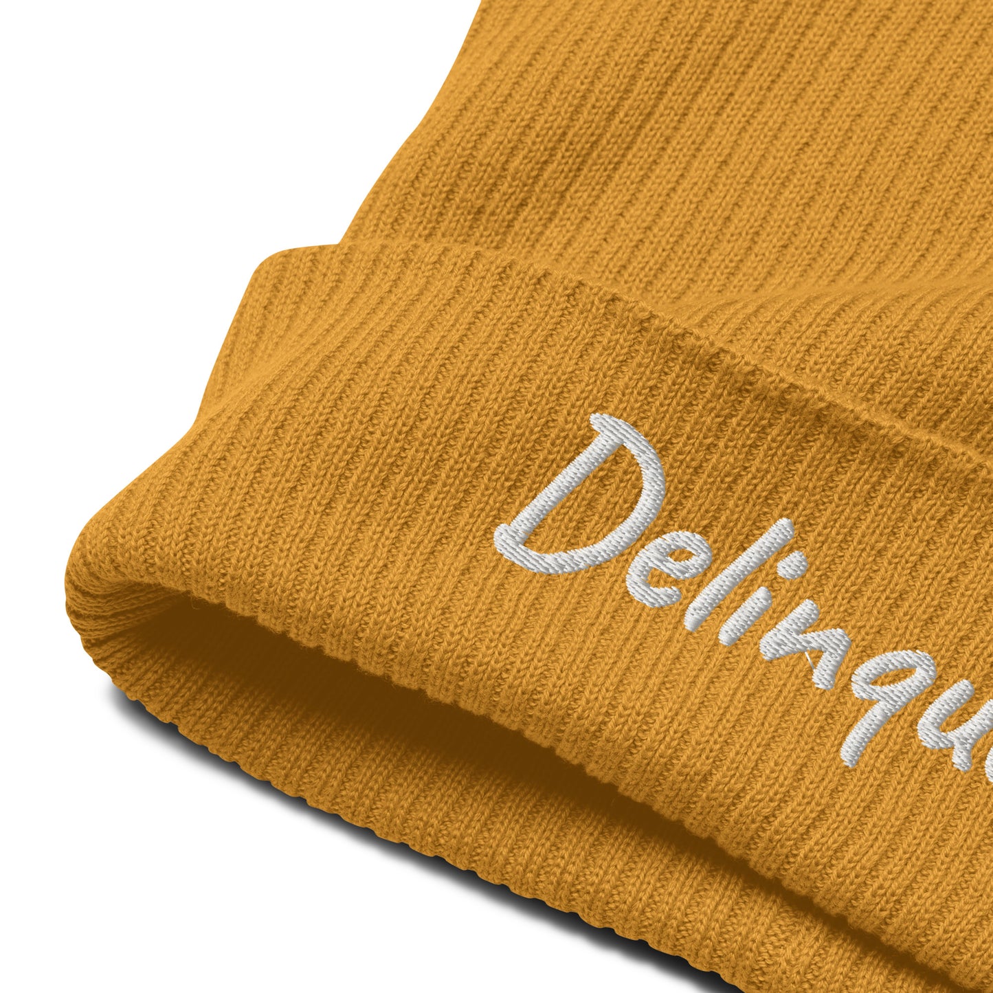 Delinquent Organic Ribbed Beanie 7 Colors Available