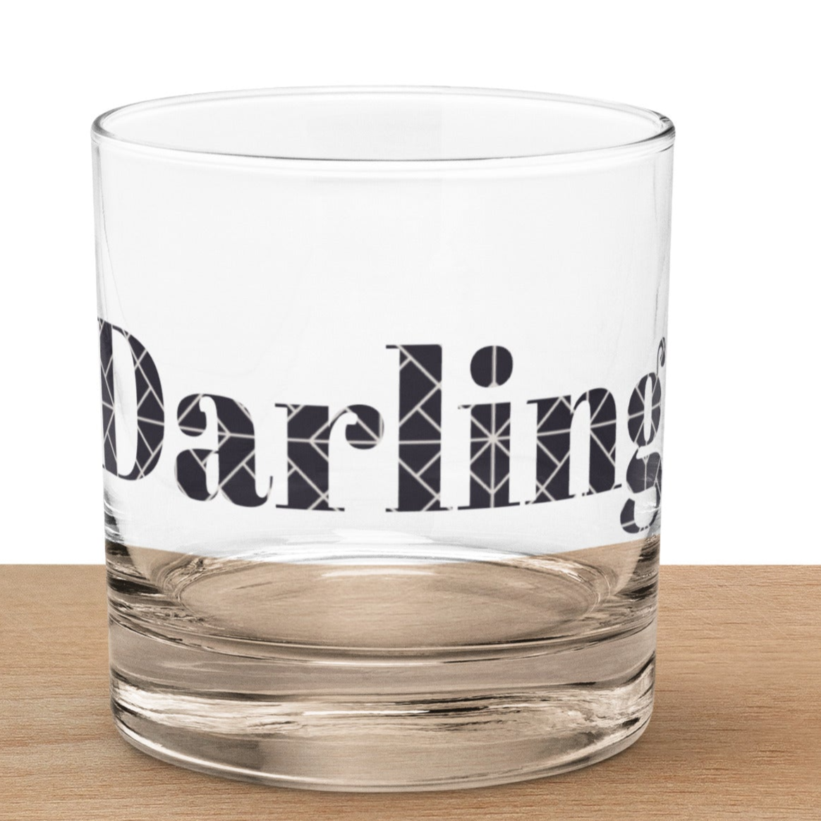 Darling Rocks Glass Cocktail Glass