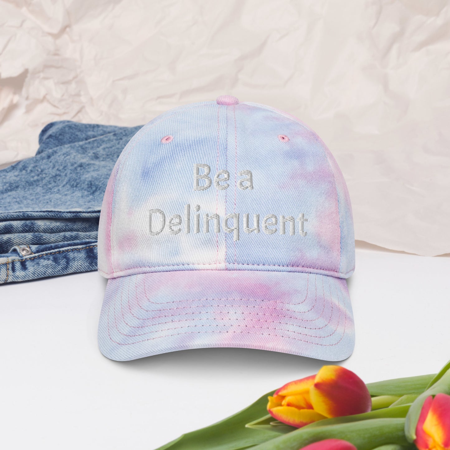 Be a Delinquent Tie Dye Hat 4 Styles Available