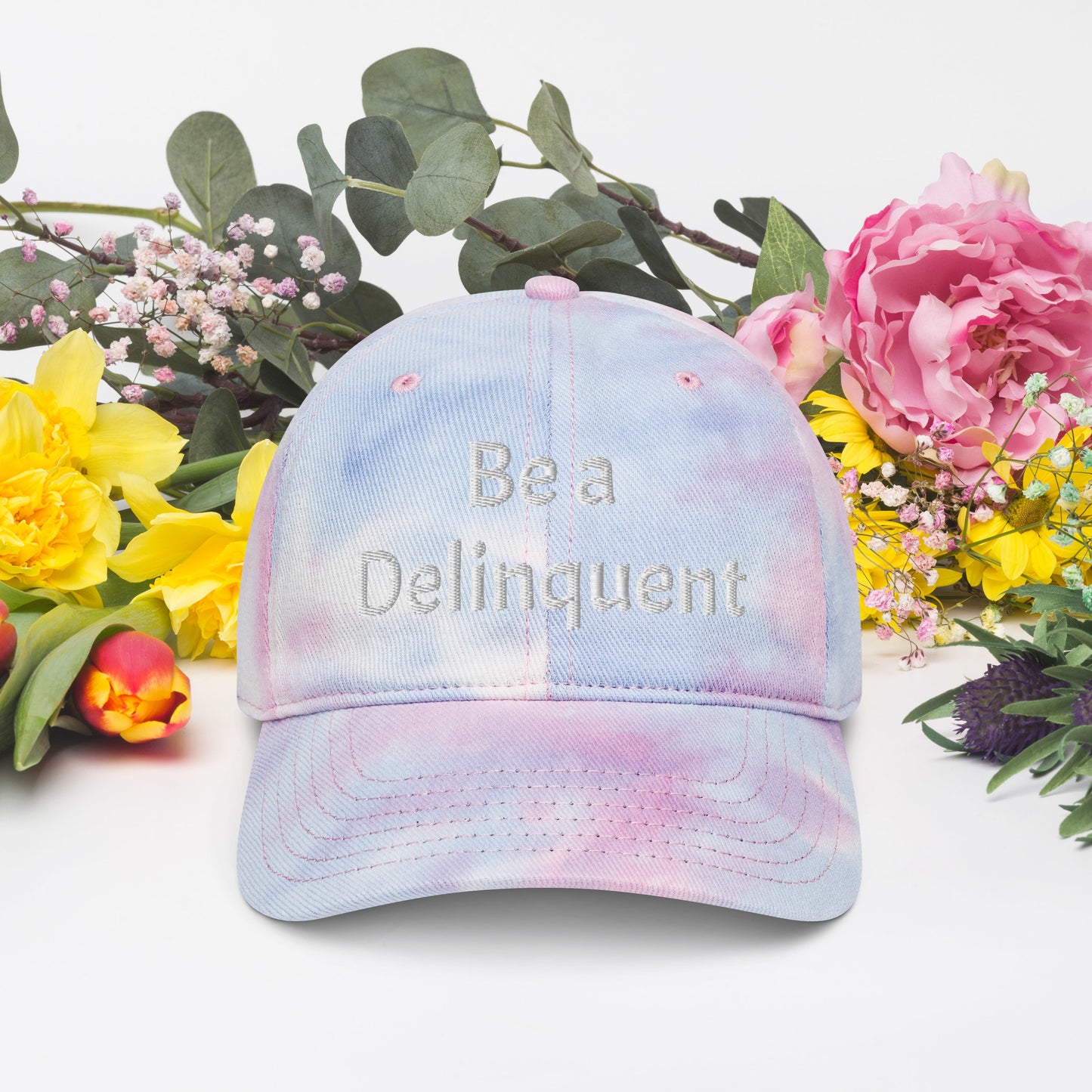 Be a Delinquent Tie Dye Hat 4 Styles Available