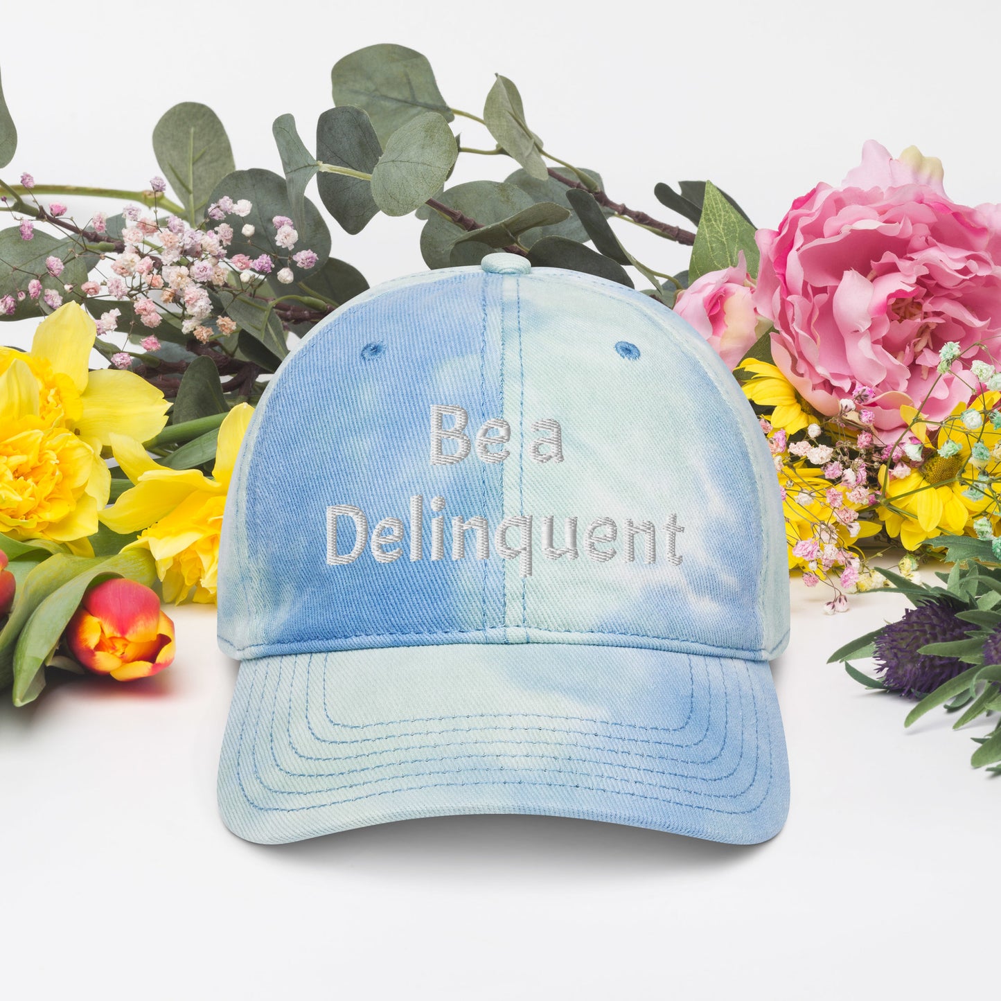 Be a Delinquent Tie Dye Hat 4 Styles Available